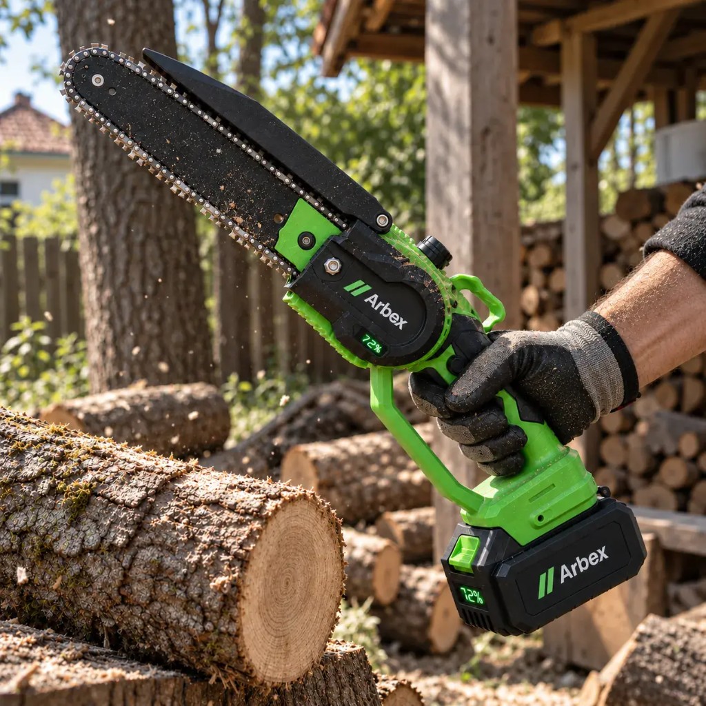 Arbex™ cutting firewood